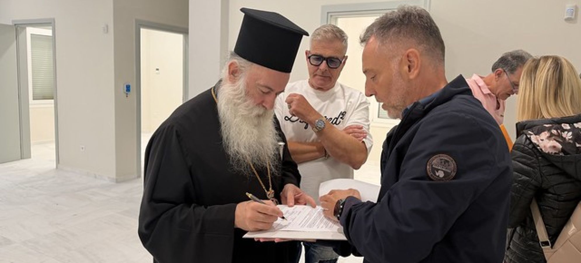 Δύο αναβαθμισμένα κτήρια της Μητρόπολης Κορίνθου παραδόθηκαν προς χρήση